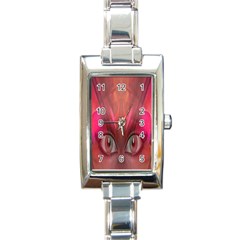 Hypnotized Rectangular Italian Charm Watch by icarusismartdesigns