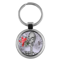 Looking Forward To Spring Key Chain (round) by icarusismartdesigns