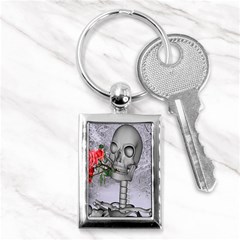 Looking Forward To Spring Key Chain (rectangle) by icarusismartdesigns