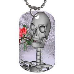 Looking Forward To Spring Dog Tag (one Sided) by icarusismartdesigns