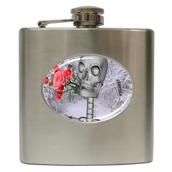 Looking Forward To Spring Hip Flask