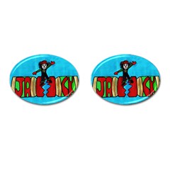 Cracker Jack Cufflinks (oval)