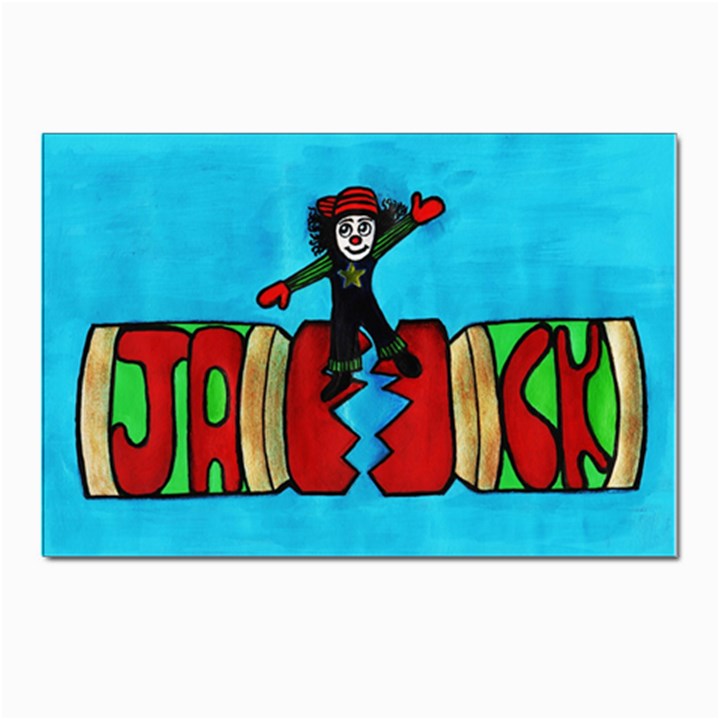 CRACKER JACK Postcard 4 x 6  (10 Pack)