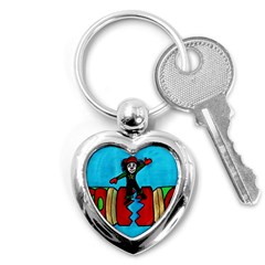 Cracker Jack Key Chain (heart)