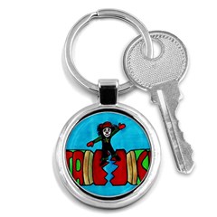 Cracker Jack Key Chain (round) by JUNEIPER07