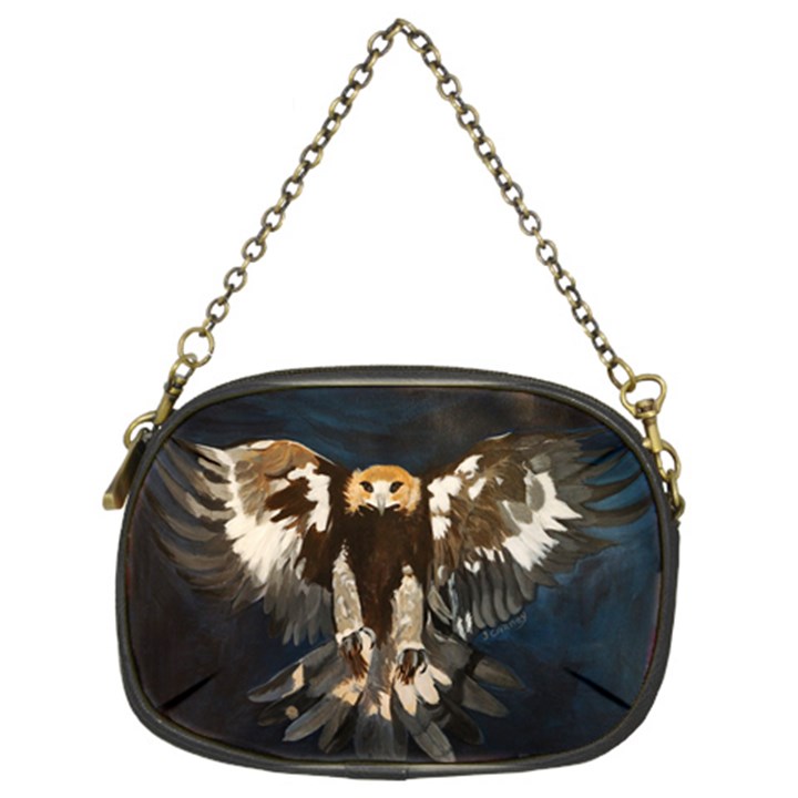 GOLDEN EAGLE Chain Purse (Two Sided) 