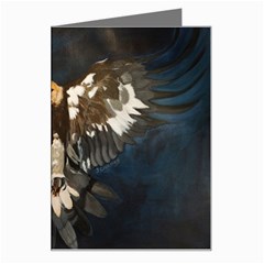 Golden Eagle Greeting Card by JUNEIPER07