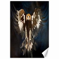 Golden Eagle Canvas 12  X 18  (unframed) by JUNEIPER07