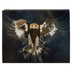 Golden Eagle Cosmetic Bag (xxxl) by JUNEIPER07