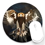 GOLDEN EAGLE 8  Mouse Pad (Round) Front