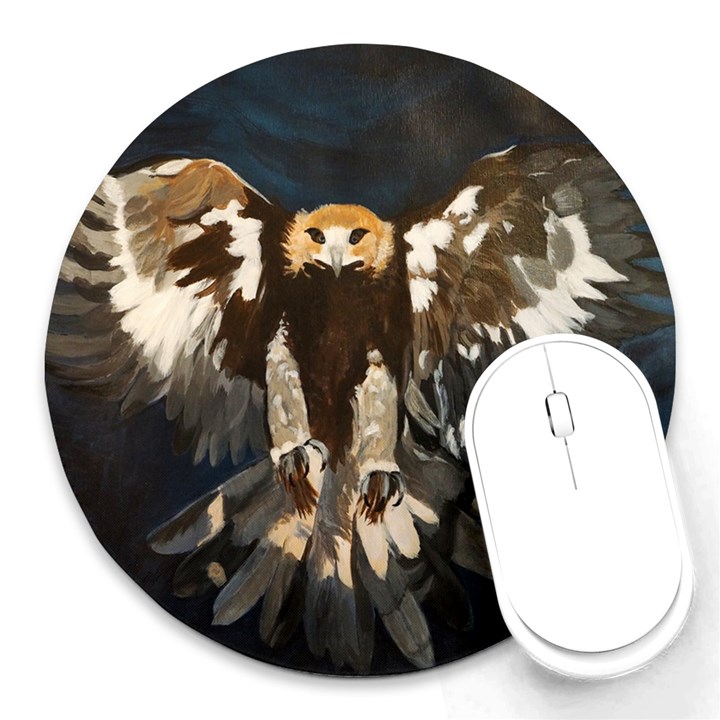 GOLDEN EAGLE 8  Mouse Pad (Round)