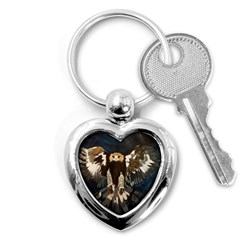 Golden Eagle Key Chain (heart) by JUNEIPER07