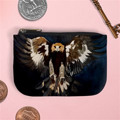 Golden Eagle Coin Change Purse by JUNEIPER07