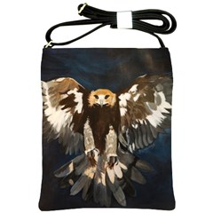 Golden Eagle Shoulder Sling Bag by JUNEIPER07