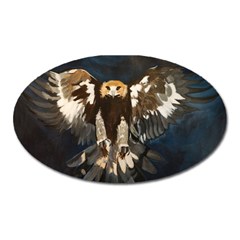 Golden Eagle Magnet (oval) by JUNEIPER07