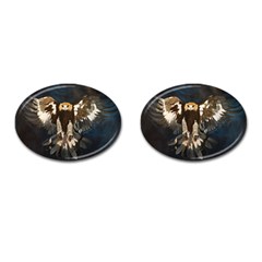 Golden Eagle Cufflinks (oval) by JUNEIPER07