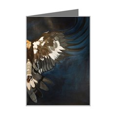 Golden Eagle Mini Greeting Card