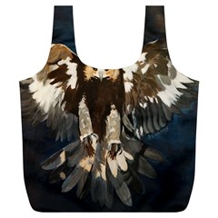 Golden Eagle Reusable Bag (xl) by JUNEIPER07