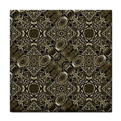 Steam Punk Pattern Print Ceramic Tile by dflcprints