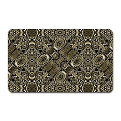 Steam Punk Pattern Print Magnet (rectangular) by dflcprints