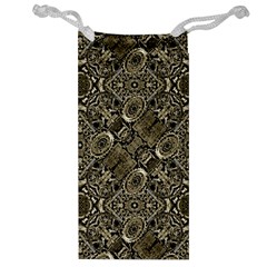 Steam Punk Pattern Print Jewelry Bag by dflcprints