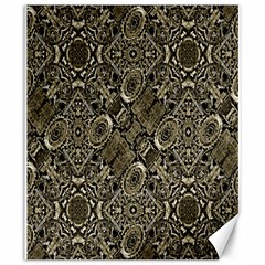 Steam Punk Pattern Print Canvas 20  X 24  (unframed) by dflcprints