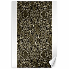 Steam Punk Pattern Print Canvas 20  X 30  (unframed) by dflcprints