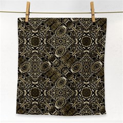 Steam Punk Pattern Print Face Towel by dflcprints