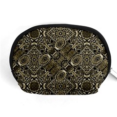 Steam Punk Pattern Print Accessory Pouch (medium) by dflcprints