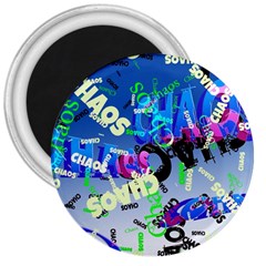 Pure Chaos 3  Button Magnet