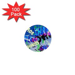 Pure Chaos 1  Mini Button Magnet (100 pack)