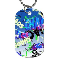 Pure Chaos Dog Tag (one Sided) by StuffOrSomething