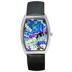 Pure Chaos Tonneau Leather Watch