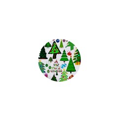 Oh Christmas Tree 1  Mini Button