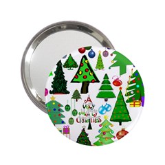 Oh Christmas Tree Handbag Mirror (2.25 )