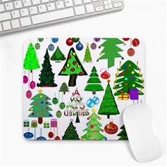 Oh Christmas Tree Large Mouse Pad (Rectangle)