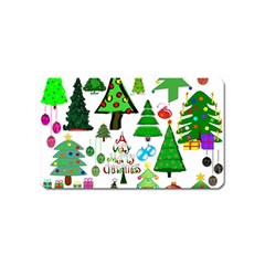 Oh Christmas Tree Magnet (Name Card)