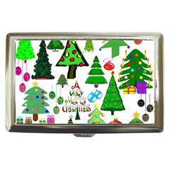 Oh Christmas Tree Cigarette Money Case