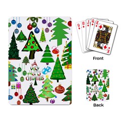 Oh Christmas Tree Playing Cards Single Design