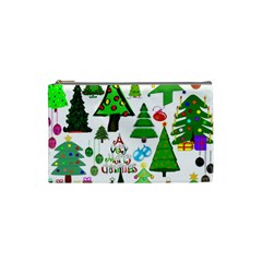 Oh Christmas Tree Cosmetic Bag (small) by StuffOrSomething