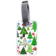 Oh Christmas Tree Luggage Tag (Two Sides)