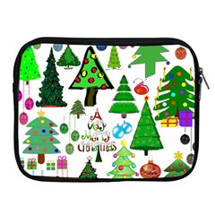 Oh Christmas Tree Apple Ipad Zippered Sleeve by StuffOrSomething