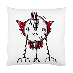 Alien Robot Hand Draw Illustration Cushion Case (two Sided)  by dflcprints