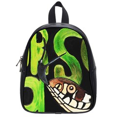 Grass Snake School Bag (small) by JUNEIPER07