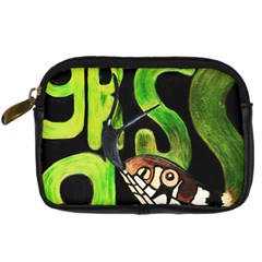 Grass Snake Digital Camera Leather Case by JUNEIPER07