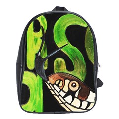 Grass Snake School Bag (large)