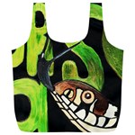 GRASS SNAKE Reusable Bag (XL) Back