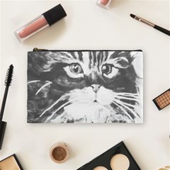 Kitten Cosmetic Bag (medium) by JUNEIPER07