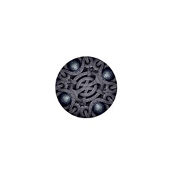 Mystic Arabesque 1  Mini Button by dflcprints