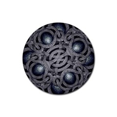 Mystic Arabesque Drink Coaster (round) by dflcprints